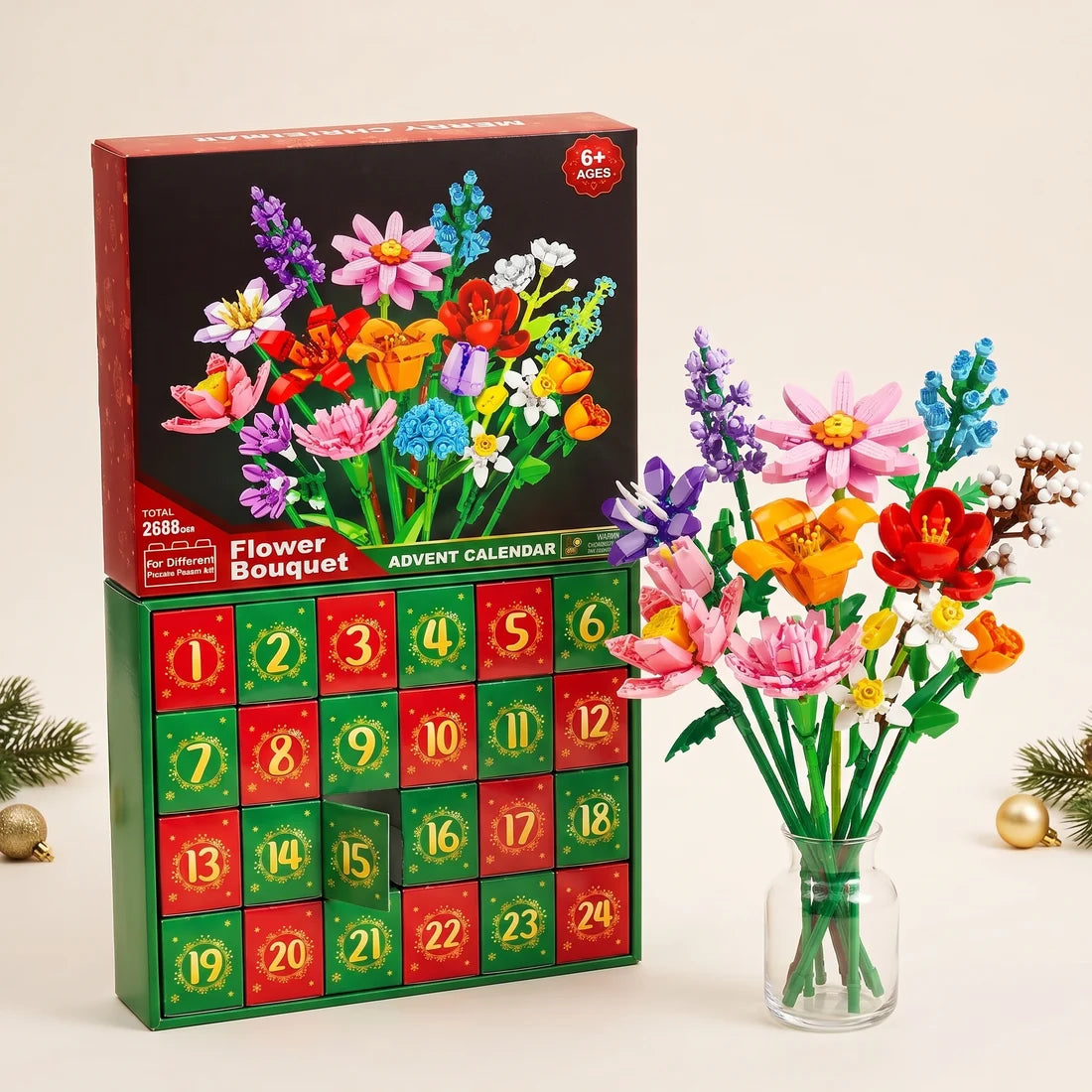 Boquet Advent Calender | Festive Florals©